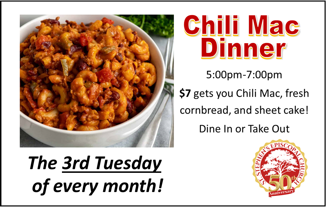 Chili Mac 3 Tuesday